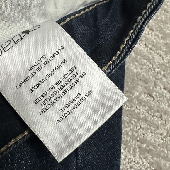 Silver Jeans Co Suki Bootcut Jeans Womens 16W 33 Dark Wash Button Fly Stretch - Picture 9 of 13